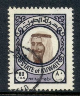 Kuwait-1977-Sheik-Sabah-80f-FU