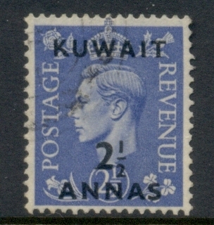 Kuwait-1948-49-KGVI-GB-Opts-2-5a-on-2-5d-FU
