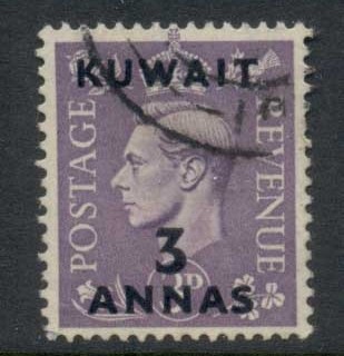 Kuwait-1948-49-KGVI-GB-Opts-3a-on-3d-FU