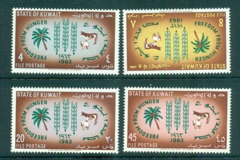 Kuwait-1963-FAO-Freedom-from-Hunger-MLH-lot73757