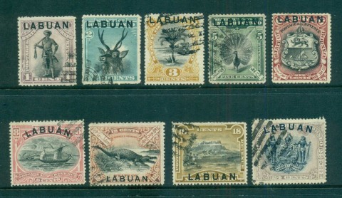 Labuan-1894-Pictorials-CTO-FU-lot59510