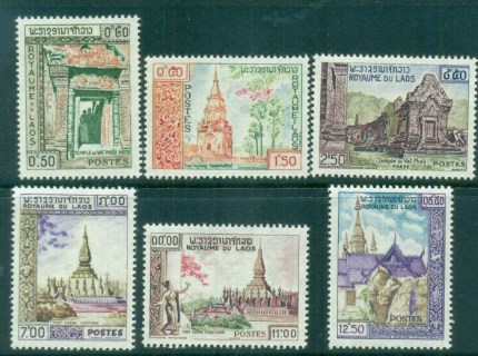 Laos-1959-Historic-Monuments-MUH-lot82890