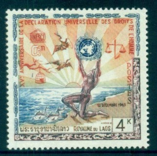 Laos-1963-Human-Rights-MUH-lot82896