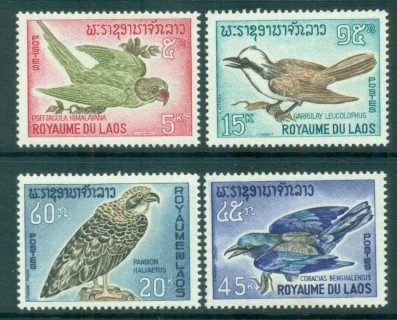 Laos-1966-Birds-MUH-lot82900