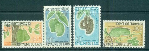 Laos-1967-Fruits-CTO-lot73654