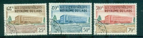 Laos-1967-Post-Office-HQ-CTO-lot73647