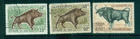 Laos-1970-Wildlife-3-4-FU-lot73669