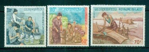 Laos-1971-Crafts-MLH-lot73673