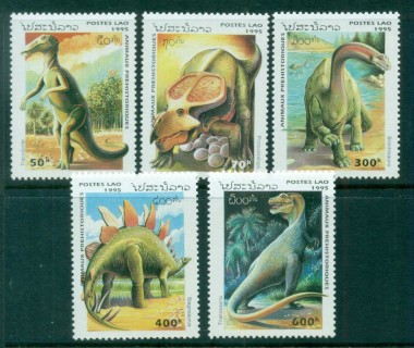 Laos-1995-Dinosaurs-MUH-lot82923