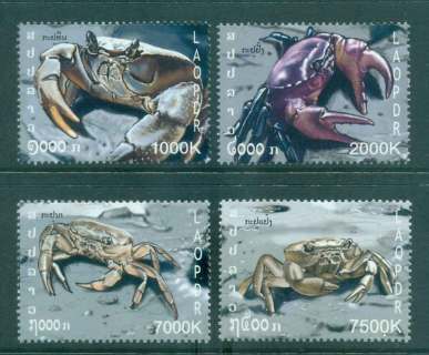 Laos-2009-Crabs-MUH-Lot46233