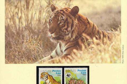 Laos-1984 WWF Tiger