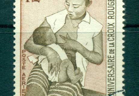 Laos-1957-Red-Cross-12k-FU-lot73605