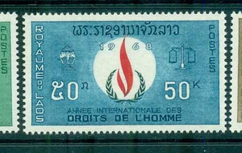 Laos-1968-Human-Rights-MLH-lot73651