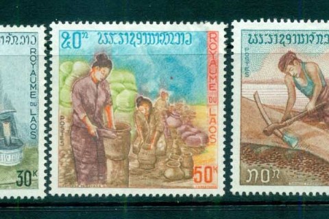 Laos-1971-Crafts-MLH-lot73673