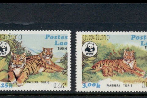 Laos-1984-WWF-Tiger-MUH