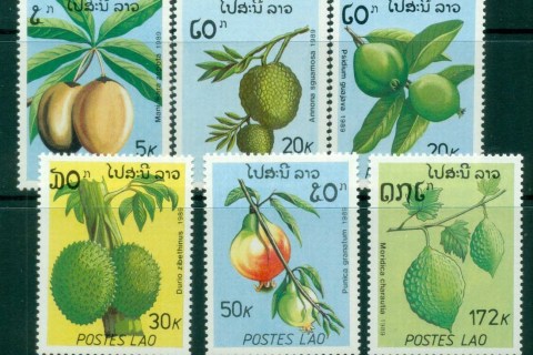 Laos-1989-Fruit-MUH-lot82918