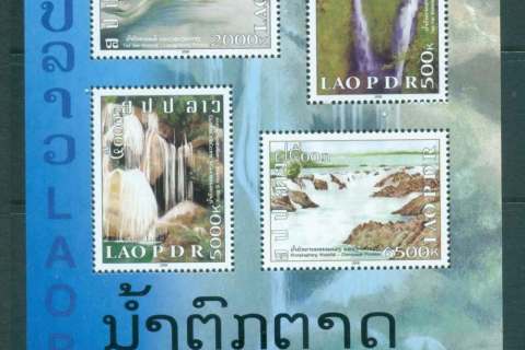 Laos-2009-Waterfalls-MS-MUH-Lot46243