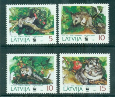 Latvia-1994 WWF Edible Dormouse