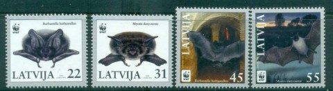 Latvia-2008 WWF Pond Bat, Western Barbastelle