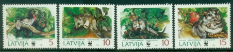 Latvia-1994-WWF-The-Fat-Dormouse-MUH
