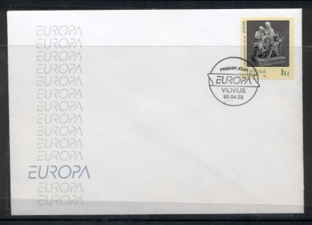 Latvia-1995-Europa-Peace-Freedom-FDC