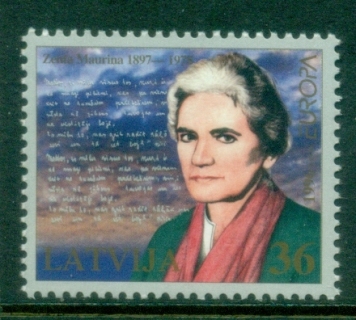 Latvia-1996-Zenta-Maurina-MUH