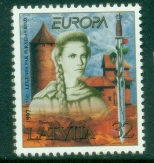 Latvia-1997-Europa-Legend-of-Rozi-Turaidas-MUH