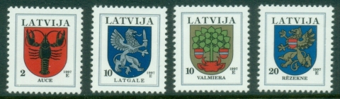 Latvia-1997-Municipal-Arms-MUH