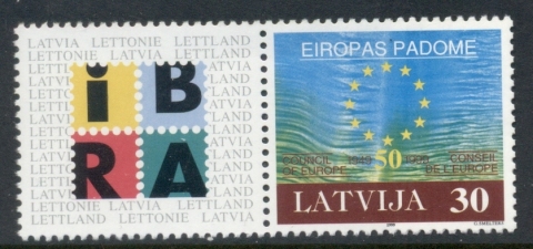 Latvia-1999-Council-of-Europe-MUH