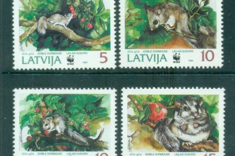 Latvia-1994 WWF Edible Dormouse