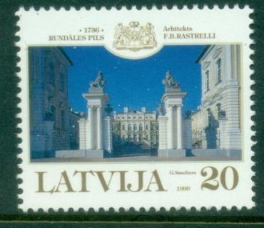 Latvia-1999-Rundale-Palace-MUH
