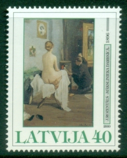 Latvia-2000-Painting-by-Rozentals-MUH
