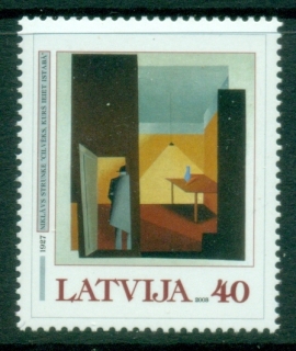 Latvia-2003-Painting-by-Niklavs-Strunke-MUH