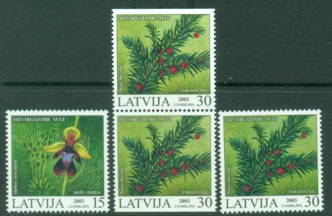 Latvia-2003-Protected-Plants-MUH