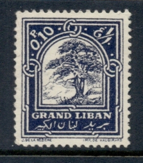 Lebanon-1925-Cedar-of-Lebanon-10c-MUH