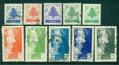 Lebanon-1955-Cedar-Jeita-Cave-10-FU-MLH-lot36937