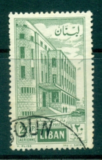 Lebanon-1960-Postal-Administration-Building-FU-lot36954