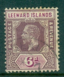 Leeward-Is-1912-22-KGV-Portrait-Wmk-Multiple-Crown-CA-6d-FU