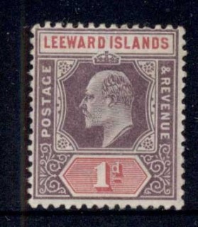 Leeward-Is-1905-11-KEVII-Keyplate-1d-MUH