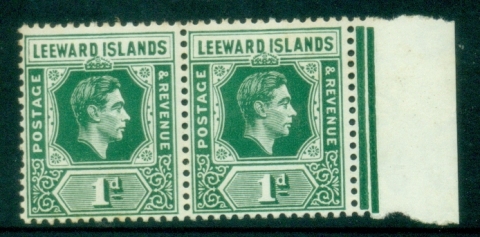 Leeward-Is-1949-KGVI-Portrait-1d-pair-MLH