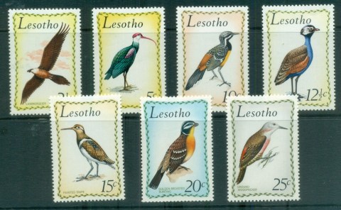 Lesotho-1971-Birds-MUH