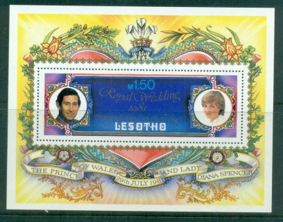 Lesotho-1981-Royal-Wedding-Charles-Diana-MS-MUH-lot81881