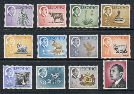 Lesotho-1967-Pictorials