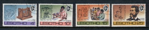 Lesotho-1976-Telephone-Centenary-FU