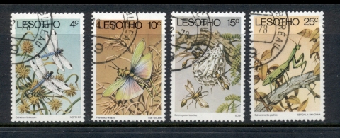 Lesotho-1978-Insects-Flowers-FU