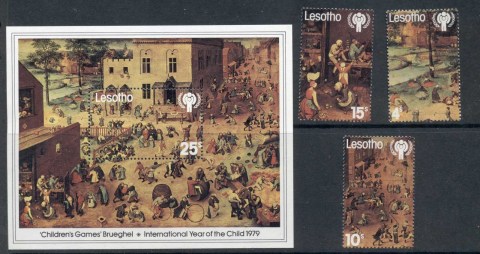 Lesotho-1979-ICY-International-Year-of-the-Child-MS-MUH