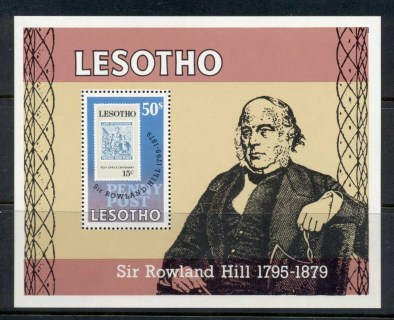 Lesotho-1979-Sir-Rowland-Hill-Death-Centenary-MS-MUH