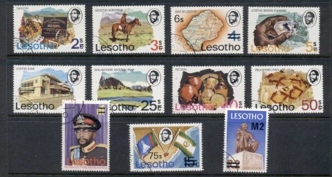 Lesotho-1980-Pictorials-Surcharged-FU