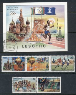 Lesotho-1980-Summer-Olympics-Moscow-MS-FU