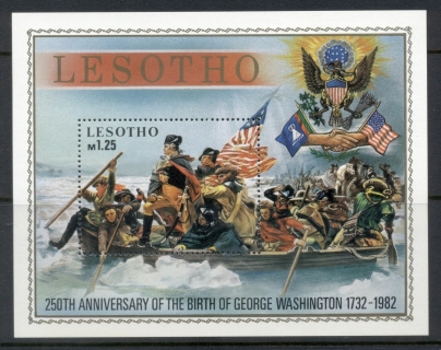 Lesotho-1982-George-washington-250th-Birth-Anniversary-MS-MUH